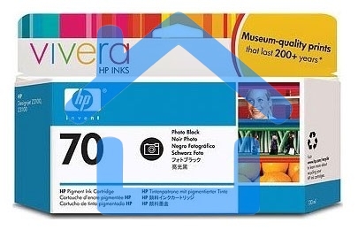 Картридж струйный HP №70 C9449A фото черный для HP DJ Z2100/Z3100 (130мл)