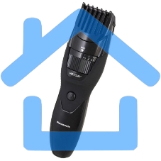 Триммер Panasonic ER-GB42-K520 для стрижки бороды и усов, работает от аккумулятора, черный