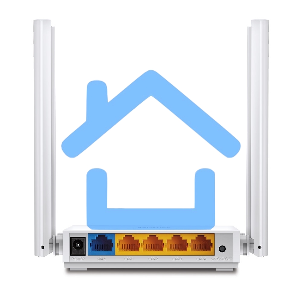 Роутер беспроводной TP-Link Archer C24 AC750 10/100BASE-TX белый