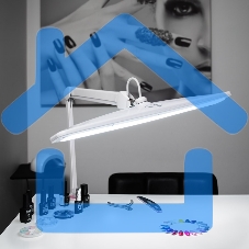 Лампа настольная бестеневая Rexant, струбцина, 