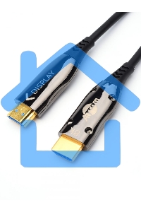 Кабель HDMI 15 м (HIGH speed, Metal gold, Optical) 8K VER 2.1 Кабель HDMI 15 м (HIGH speed, Metal gold, Optical) 8K VER 2.1