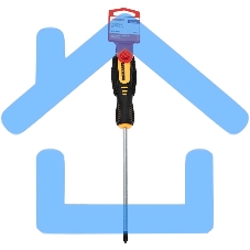 Отвертка крестовая PH 2х150 мм, двухкомпонентная рукоятка Rexant