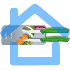 Набор ножей кухонных Victorinox Swiss Classic (6.7606.L114B) компл.:2шт салатовый блистер