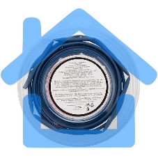 Трубка термоусаживаемая 3.0/1.5мм синяя. ролик 2.44м Rexant 29-0005