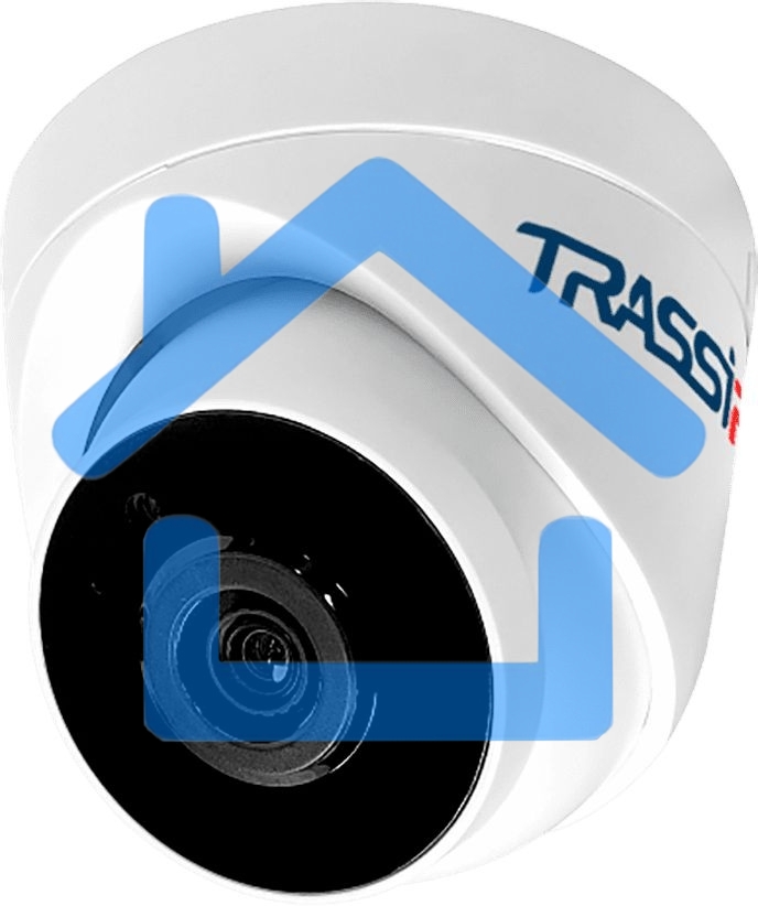 Камера видеонаблюдения IP Trassir TR-D4S1 v2 3.6-3.6мм цв. корп.:белый