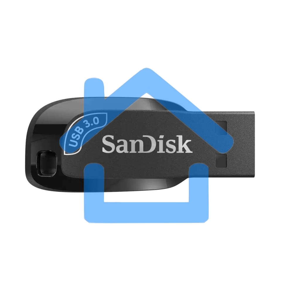 Флешка USB 32 Gb SanDisk CZ410 Ultra Shift, USB 3.0, черный