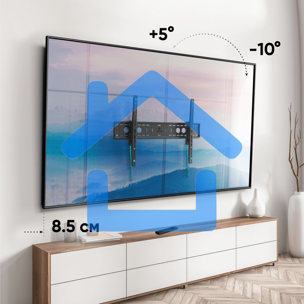 Кронштейн для телевизора ONKRON UT12 черный 60