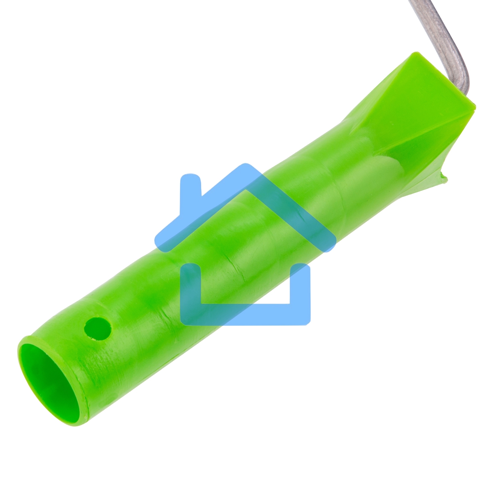 Валик игольчатый для наливных полов с ручкой, острая игла, 240 мм Сибртех