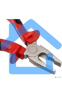 Плоскогубцы комбинированные Rexant 160 мм никелированные, двухкомпонентные рукоятки