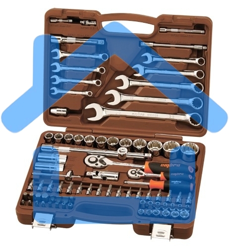 Набор инструментов OMBRA OMT82S12, 82 предмета