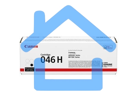 Картридж лазерный Canon 046 H BK 1254C002 черный (6300 стр.) для Canon i-SENSYS MF735Cx, i-SENSYS LBP653Cdw, i-SENSYS LBP654Cx, i-SENSYS MF732Cdw, i-SENSYS MF734Cdw
