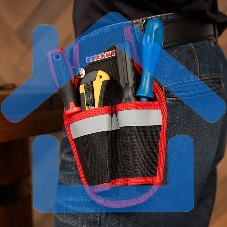 Кобура для инструмента 2 отделения RE-2U Rexant