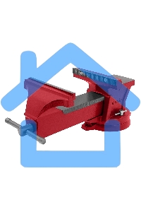 Тиски слесарные Matrix, 200 мм, поворотные, с наковальней