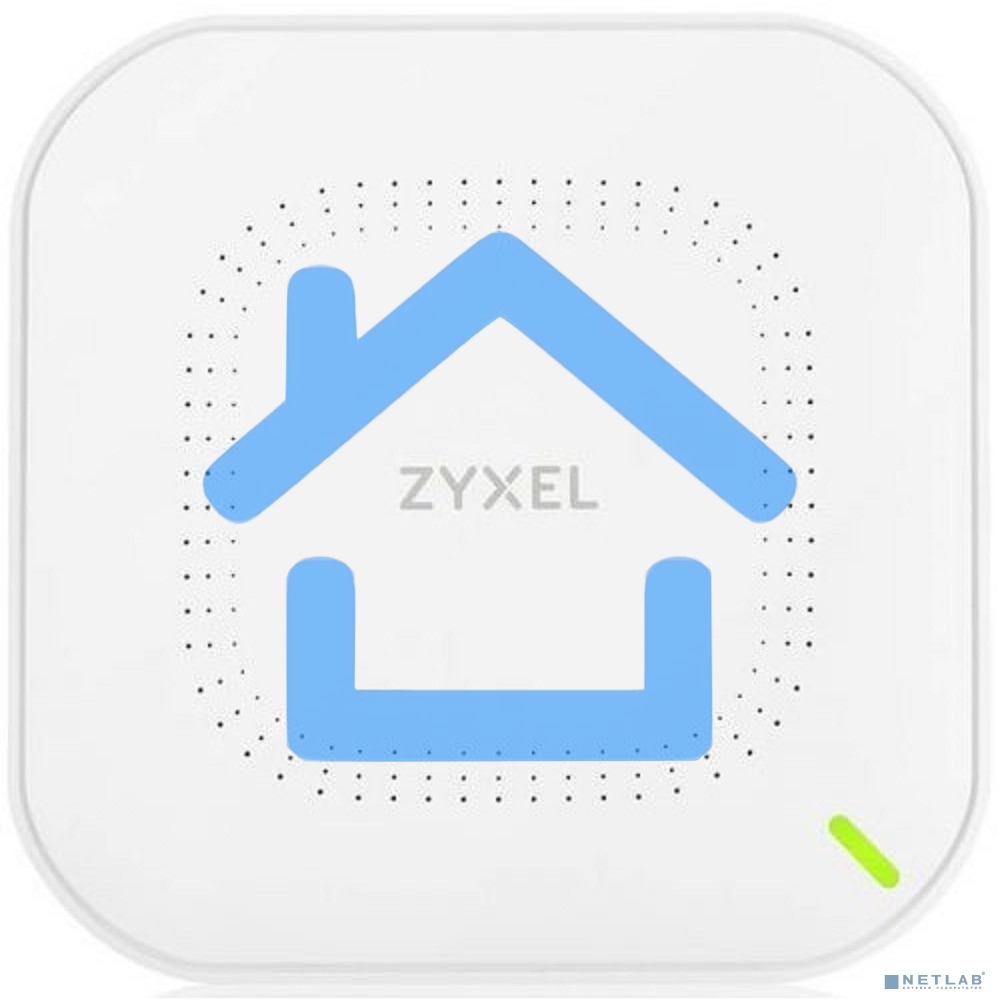 Гибридная точка доступа Zyxel NebulaFlex NWA50AX, WiFi 6, 802.11a/b/g/n/ac/ax (2,4 и 5 ГГц), MU-MIMO, антенны 2x2, до 575+1200 Мбит/с, 1xLAN GE, PoE, без поддержки Captive portal и WPA-Enterprise, защ