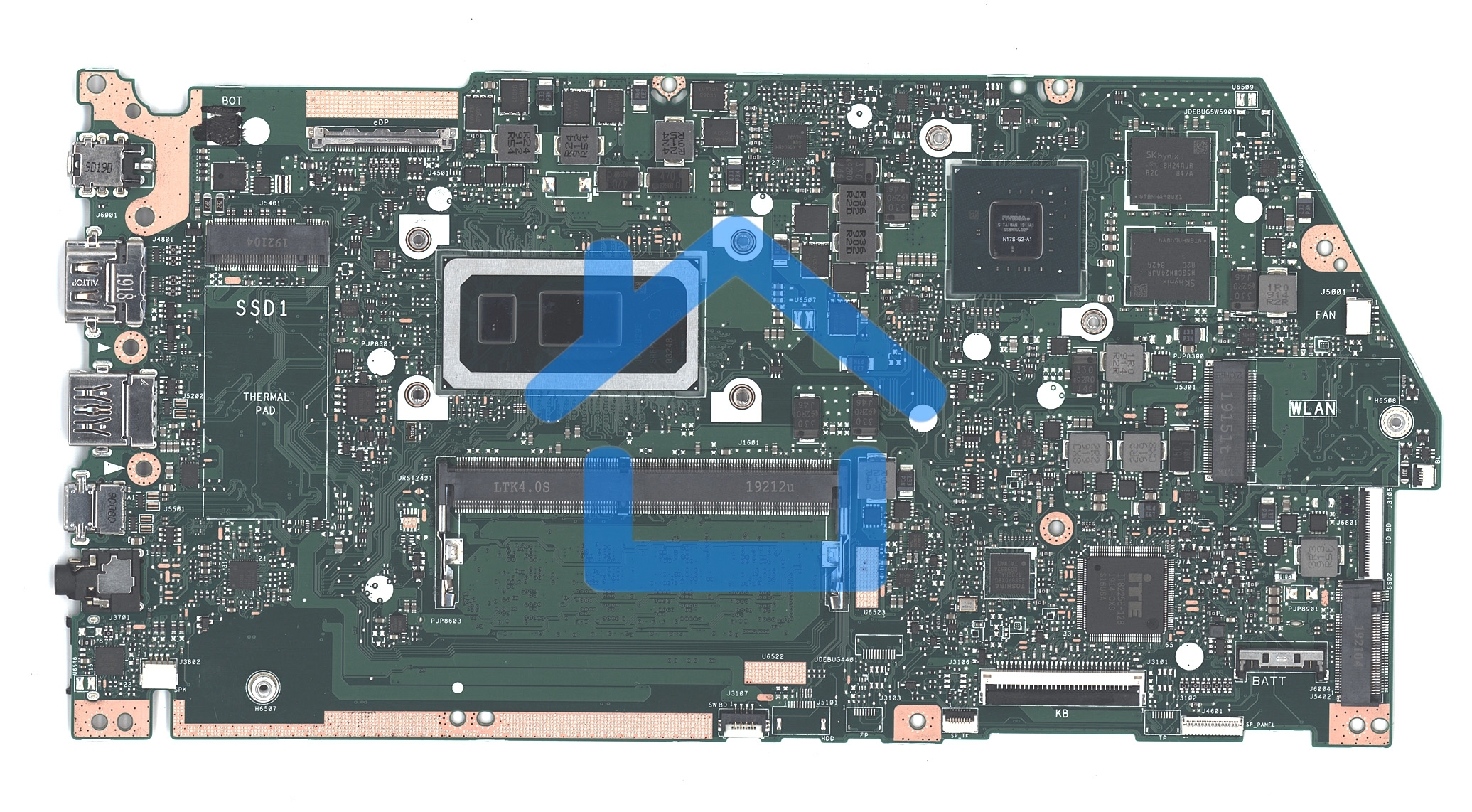 Материнская плата для Asus X532FL 4G/I5-8265U