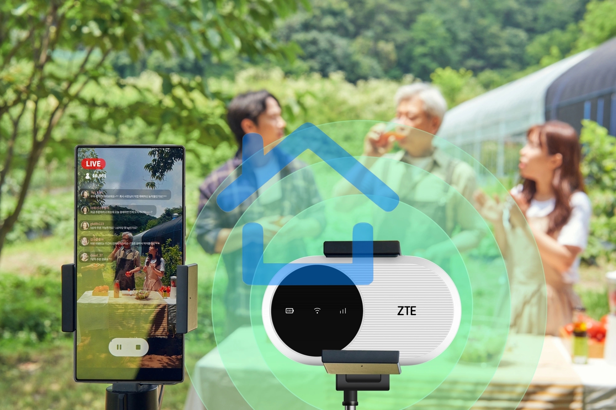 Модем 3G/4G/4G+ ZTE U20 USB Wi-Fi VPN Firewall +Router внешний белый