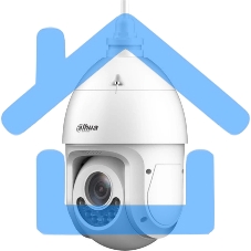 Камера видеонаблюдения IP Dahua PTZ DH-SD4E825GB-HNR-A-PV1 5-125мм цв. корп.:белый