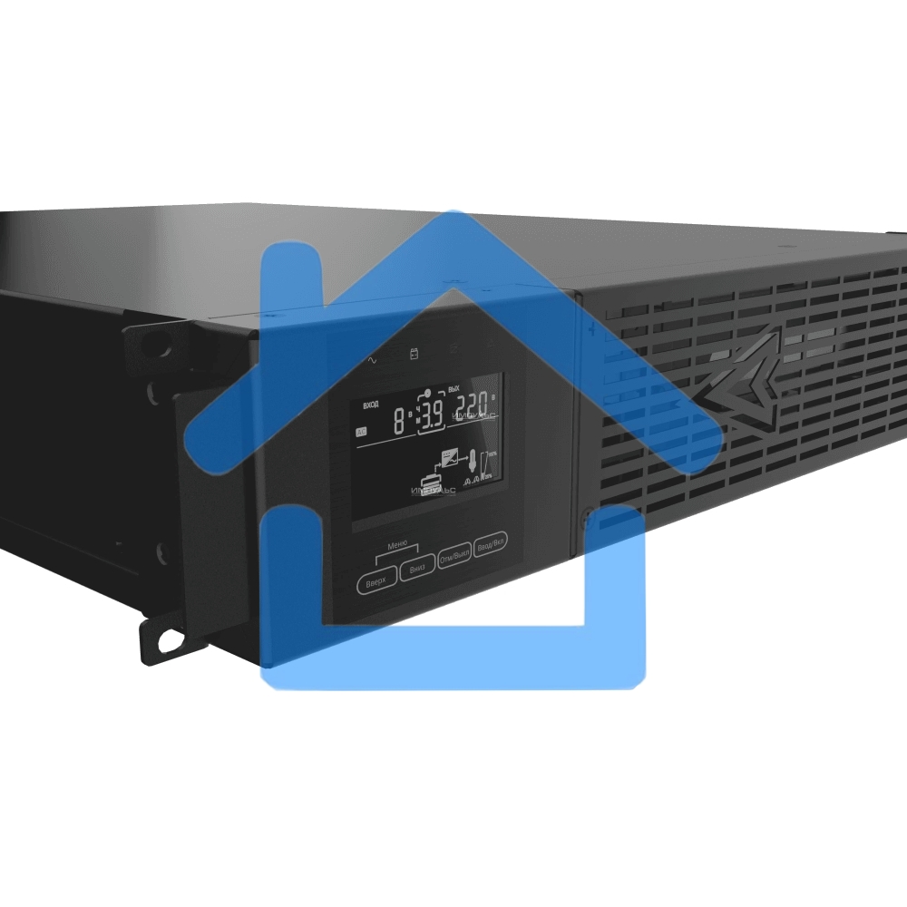 Источник бесперебойного питания Импульс ФОРВАРД 1000 1000Вт 1000ВА черный