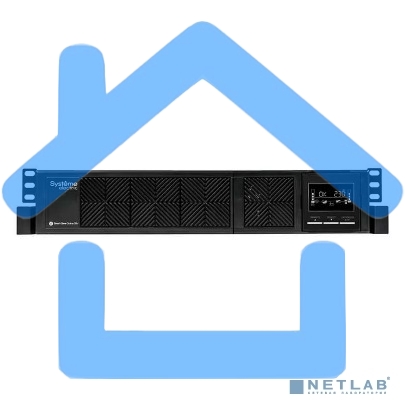 Источник бесперебойного питания Systeme Electriс Smart-Save Online SRV, 3000VA/2700W, On-Line, Rack 2U(Tower convertible), LCD, Out: 6xC13+1xC19, SNMP Intelligent Slot, USB, RS-232