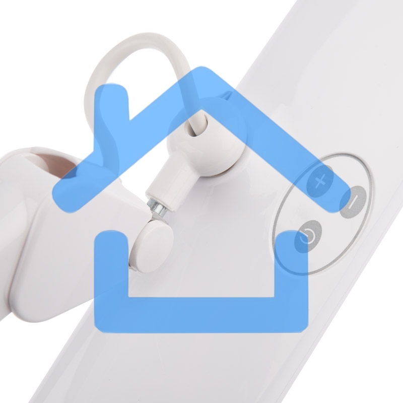 Лампа настольная бестеневая Rexant, струбцина, 