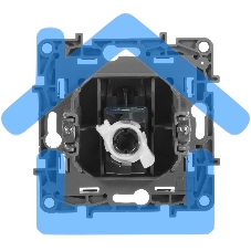 Информационная розетка RJ 45, категория 5e, UTP, Etika, антрацит