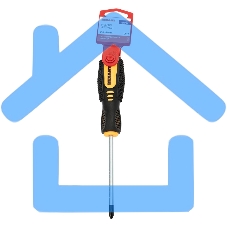 Отвертка крестовая PH 2х100 мм, двухкомпонентная рукоятка Rexant