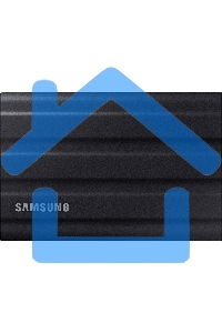 Внешний SSD Samsung T7 Shield, 1TB, USB 3.2 Gen 2 Type-C, R/W 1050/1000, черный