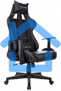 Кресло игровое Бюрократ Zombie Game Penta черный эко.кожа с подголов. крестов. пластик