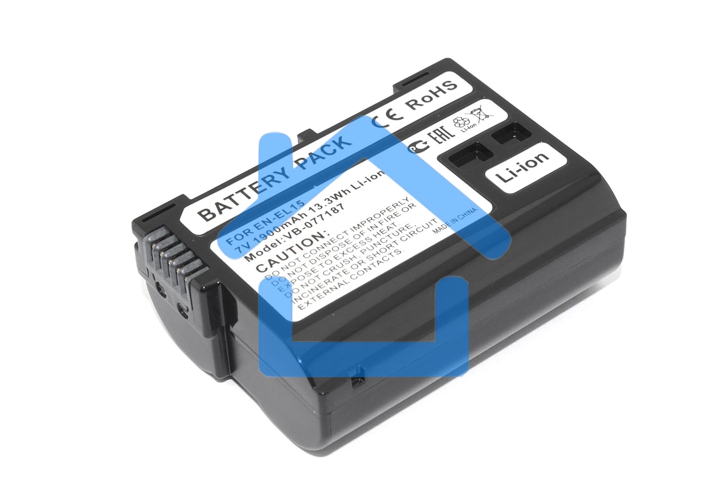 Аккумуляторная батарея для фотоаппарата Nikon 1 V1, D600, D610 (EN-EL15) 7V 1900mAh