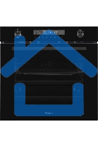 Духовой шкаф Weissgauff EOM 741 PDB Black Edition
