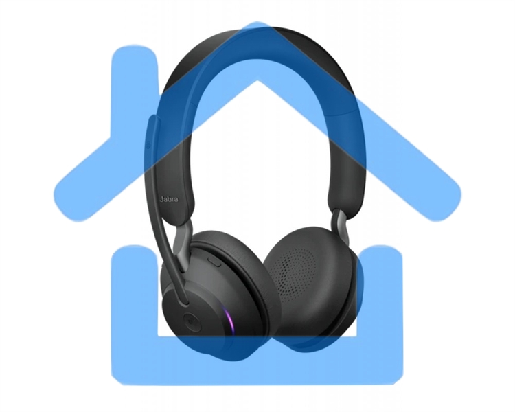 Гарнитура беспроводная Jabra Evolve2 65, Link380a MS Stereo черный