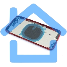 Задняя крышка (корпус) в сборе с рамкой для Apple iPhone SE2 красная