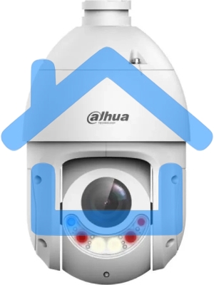 Камера видеонаблюдения IP Dahua PTZ DH-SD4E825GB-HNR-A-PV1 5-125мм цв. корп.:белый