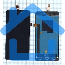 Дисплей для Micromax A290 черный