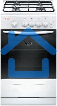 Плита газовая Gefest ПГ 3200-06 К33 белый, конфорок 4 шт, духовка 42 л, 50 см x 85 см x 57 см