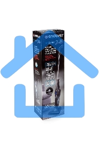 Пылесос вертикальный Endever VC-286 серый, питание от сети, 100 Вт, уборка сухая, пылесборник 1.9 л