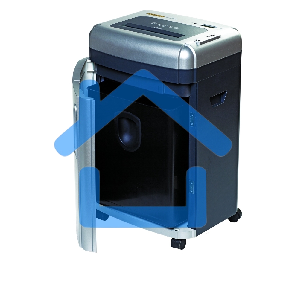 Шредер Office Kit S230 2x15 (секр.P-5)/фрагменты/17лист./35лтр./скрепки/скобы/пл.карты/CD