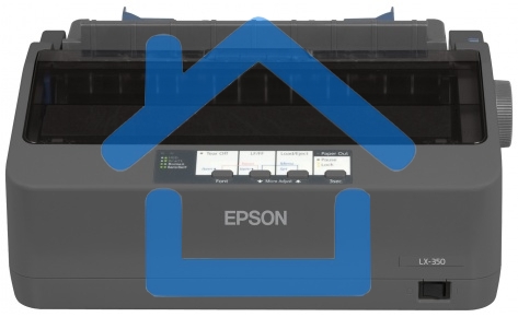 Принтер матричный Epson LX-350 (C11CC24031/C11CC24032), (А4, 357 cps (12 cpi), USB, LPT, COM)