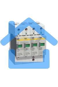 Ограничитель перенапряжения ОПС1-C 4P ИЭК MOP20-4-C