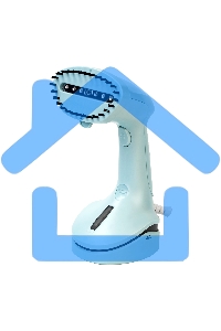 Отпариватель Galaxy Line GL 6193, голубой, ручной, 1100 Вт, постоянная подача пара до 25 г/мин