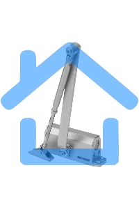 Доводчик дверной для установки на дверь весом до 45 кг