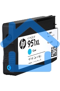 Картридж струйный HP 951XL CN046AE голубой для HP OJ Pro 8100/8600 (1500стр.)