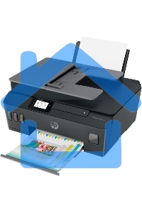 МФУ струйное HP Smart Tank 615 AiO (Y0F71A), A4, цветной, печ. до 22 стр/мин. (ч/б) до 16 стр/мин. (цвет), скан. до 5 стр/мин. (ч/б) 3 стр/мин. (цвет), 1200 x 1200 dpi (ч/б печать, скан.) 1200 x 4800 dpi (печать цвет), USB, Wi-Fi, BlueTooth, Air Print, Mo