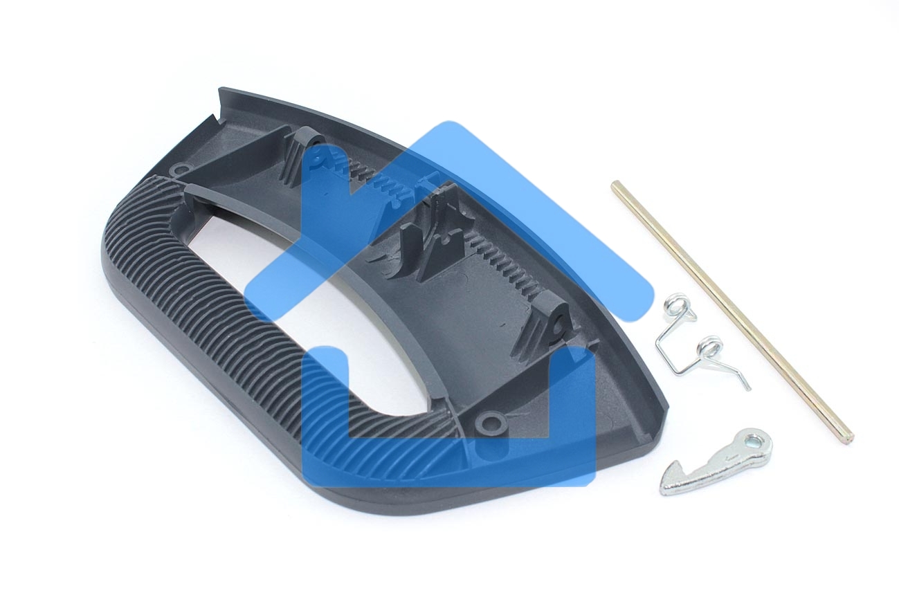 Ручка люка для стиральной машины Indesit, Ariston, Hotpoint темно-серая 286151 / 288568