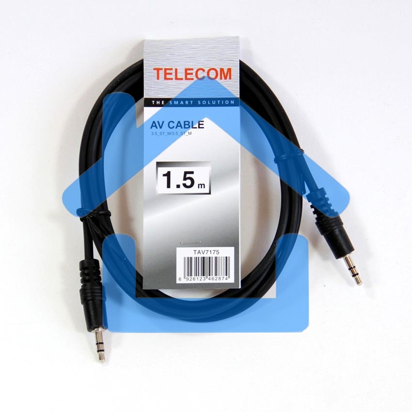 Кабель соединительный Telecom 3.5 Jack (M) - 3.5 Jack (M), стерео, аудио, 1.5м <TAV7175-1.5M> 