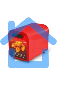 Мини-печь Кедр ШЖ-0,625/220 красный, мощность 625Вт., внутренний объем 10л. Вес 7кг