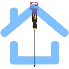 Отвертка крестовая PH 1х200 мм, двухкомпонентная рукоятка Rexant