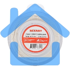 Трубка термоусаживаемая 8.0/4.0мм бел. ролик 2.44м Rexant 29-0041