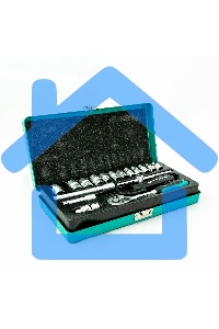 Набор торцевых головок с трещоткой, 1/4