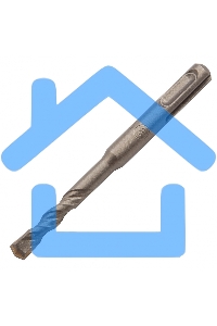 Бур по бетону Denzel двойная спираль, Cobalt W-tip, 8x110 мм, SDS PLUS